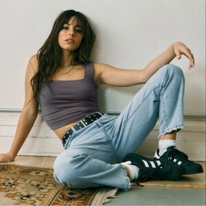 Garage Vintage Straight Light Wash Jeans